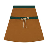 Color Block Skirt - MUSTARD