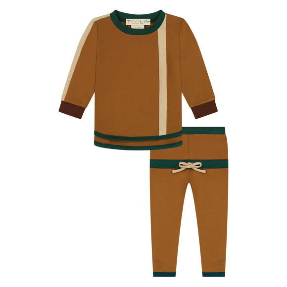 Color Block Baby Set