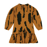 Stain Effect Dress - HONEY