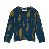 Stain Effect Shirt - TEAL