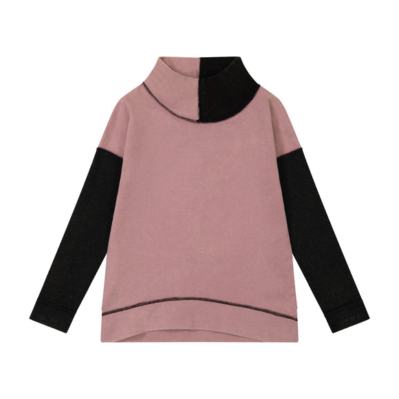 Basic Assymetric Shirt - ROSE