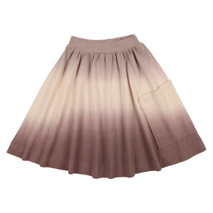 Rib Dip Dye Skirt - NEUTRAL