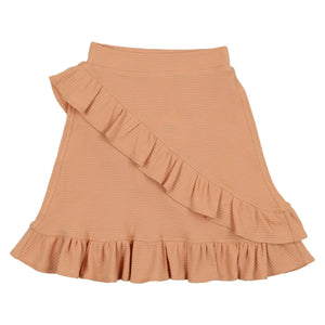 Waffle Skirt - GOLD