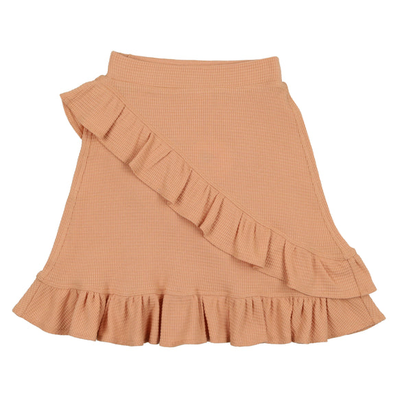 Waffle Skirt - GOLD