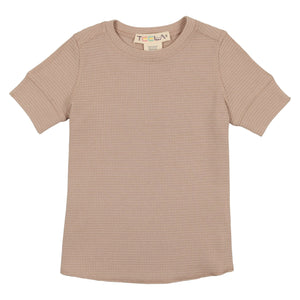Waffle Boy's Tshirt - TAN