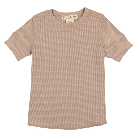 Waffle Boy's Tshirt - TAN
