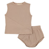 Waffle Baby Set - TAN