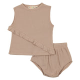 Waffle Baby Set - TAN