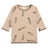 Motif Girl's Tshirt - CARROTS