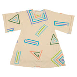 Swing Sleeve Dress - MULTI