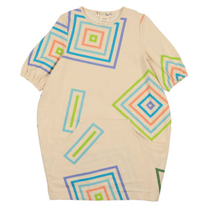 Kangaroo Pocket Dress - MULTI