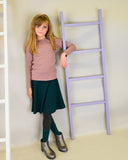 RIB Basic GIRL Tshirt Mauve - FINAL SALE