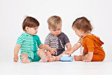 Rib Stripe Baby - cinnamon - runs small size up