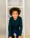 RIB Basic BOY Tshirt Hunter Green - FINAL SALE