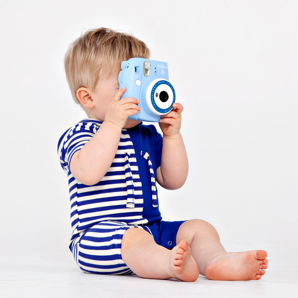 Rib Stripe Baby - sailor - runs small size up