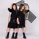 Speckled Skirt - SPECKLED BLACK
