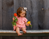 Baby Swing Romper - PINK DOT