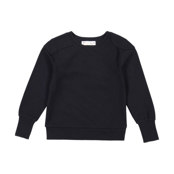RIB unisex top - Black - FINAL SALE