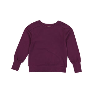RIB unisex top - Plum - FINAL SALE
