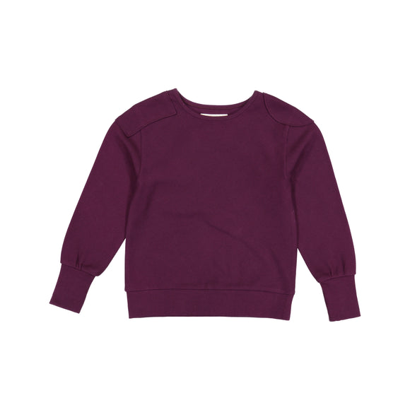 RIB unisex top - Plum - FINAL SALE