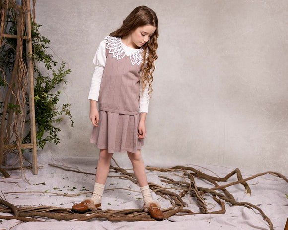 POINTELLE set - CLAY