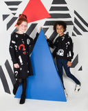 JAI Punctuation Hoodie Top - size up - FINAL SALE