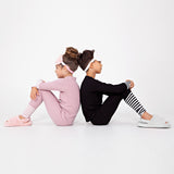 Rib Stripe 2 Pc Set - Mauve