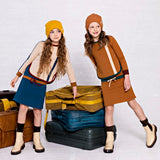 Color Block Top - MUSTARD