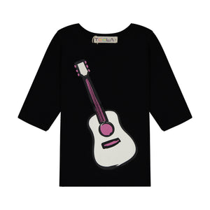 GUITAR Girl's Purl Stitch Tshirt - FINAL SALE