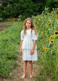 Diamond Dress - White Dot
