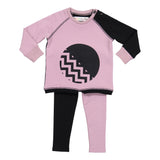 CIRCLE CHEVRON BABY set