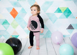 CIRCLE CHEVRON BABY set