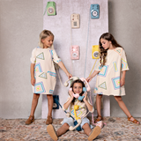 Kangaroo Pocket Dress - MULTI