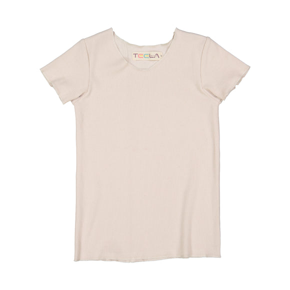 RIB Basic BOY/GIRL Tshirt - Ivory