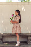 Ruffle Top - vintage floral