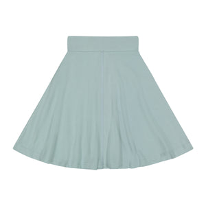Basic Knit Circle Skirt - Top Stitch - MIST