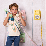 Boy's Kangaroo Pocket Tshirt - MULTI