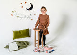Rib Tie Top - Camel - size up - FINAL SALE