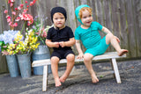 RIB BABY set - Black