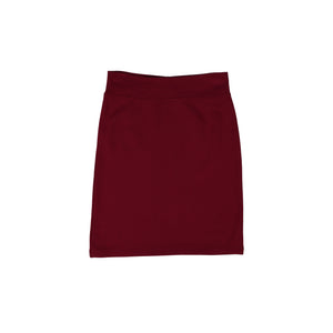 Pencil Skirt - Burgundy