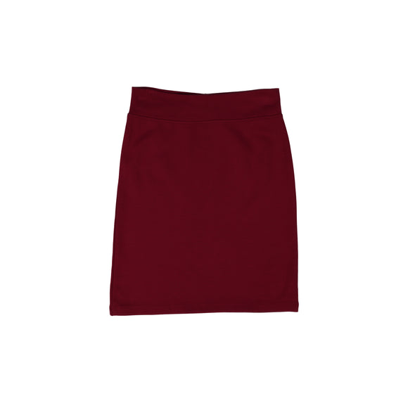 Pencil Skirt - Burgundy