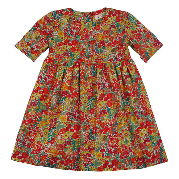 Teela Magenta Liberty Dress