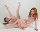 RIB 2 Piece Loungeware - Blush - FINAL SALE