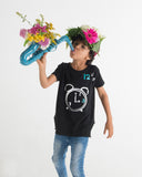 CLOCK Boy's Tshirt - Black (runs small. Size up) - FINAL SALE