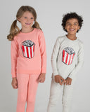 2 Piece POPCORN Loungware - Coral - FINAL SALE