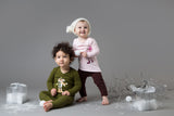Snowman Mauve Set - FINAL SALE