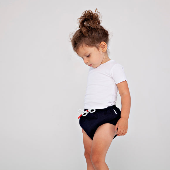 DENIM bloomers - dark denim