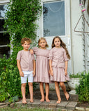 Reverse Ruffle Skirt - MOCHA