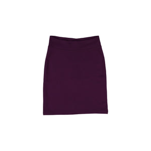 Pencil Skirt - Plum