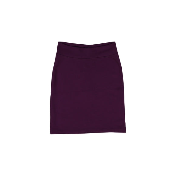 Pencil Skirt - Plum